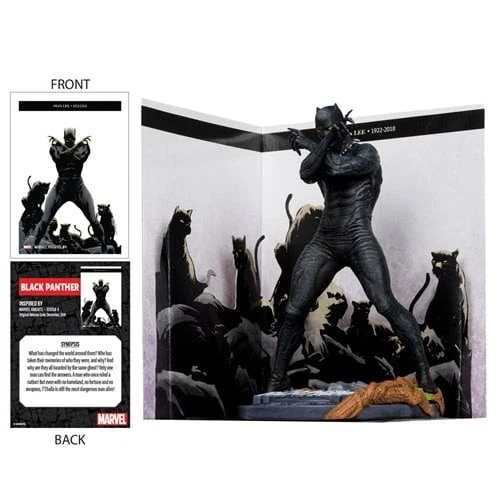 Marvel Wave 4 Black Panther Marvel Knights #4 1:10 Scale Posed Figure with Scene - Image 3 of 4