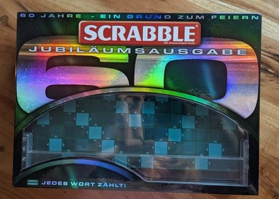 Scrabble 60 J. Jubiläumsausgabe - Duden Edition Brettspiel - Wie Neu!