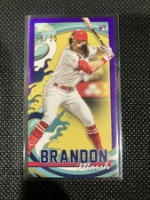 2022 Topps Rip - Mini Brandon Marsh #MRIP-BM Purple /25 (RC)