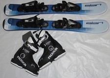 NEW Elan Maxx  Kids Skis 70cm blue Adjustable...