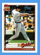 1991 Topps #150 Cal Ripken Jr. Orioles