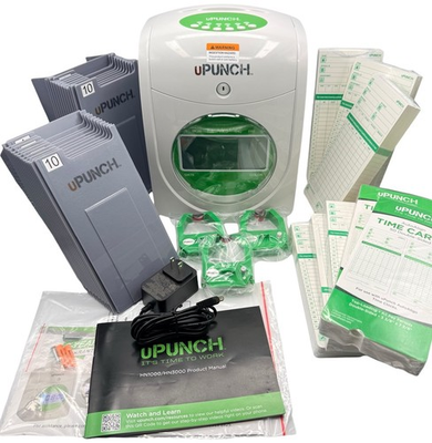 #ad #ad uPunch HN3540 Complete Small Business Start Up Kit: AutoAlign Time Clock System $119.99