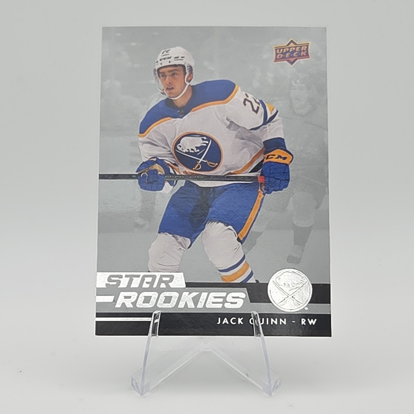 Upper Deck Young Guns Jack Quinn #204 Buffalo Sabres NHL 2022-23