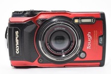 Olympus Tough TG-5 Digital Camera Red Tested Working From Japan