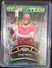 Topps 2025 Stadium Club Beam Team Mike Trout #BT-14 Baseball Card