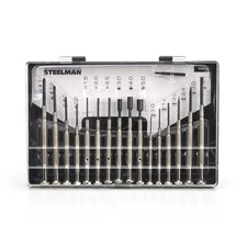 Steelman 16 Piece Steel Shaft Swivel Head Precision Screwdriver Set 41800