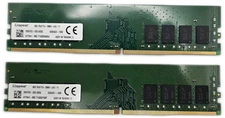 KINGSTON 16GB (2x8GB) DDR4 2666MHz PC4-2100 UDIMM DESKTOP RAM (2X8GB)