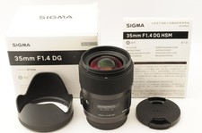 Sigma Art 35mm F/1.4 DG HSM Zoom Lens w/Box Canon EF Mount From JAPAN 1774