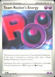 Team Rocket's Energy 182/182 Destined Rivals