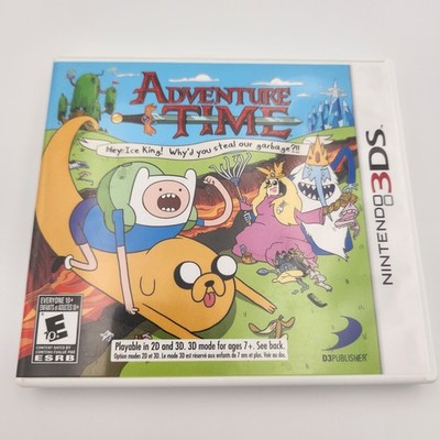 Adventure Time Hey Ice King Why'd You Steal Our Garbage Nintendo 3DS CIB, Tested
