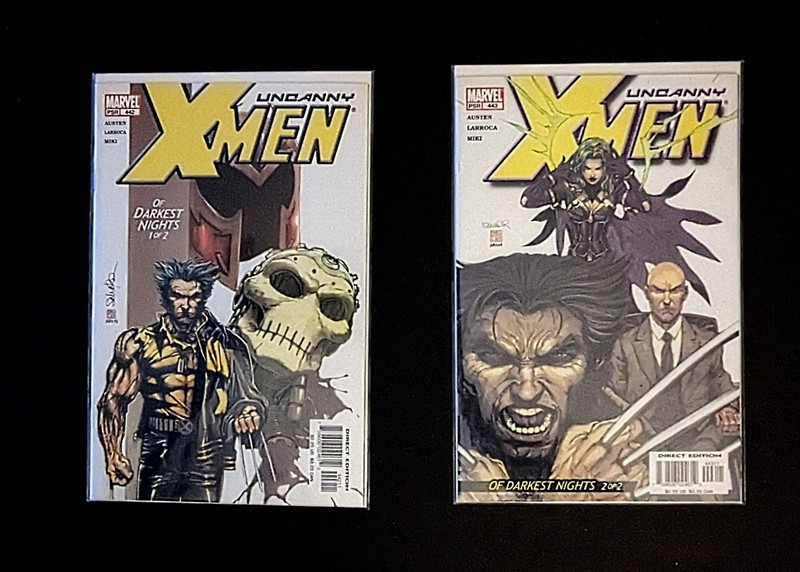 Uncanny X-Men Darkest Nights Comic Book Lot - Wolverine - Marvel Comics