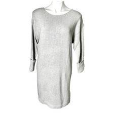 MISSLOOK Sweater Dress Size Small Light Gray