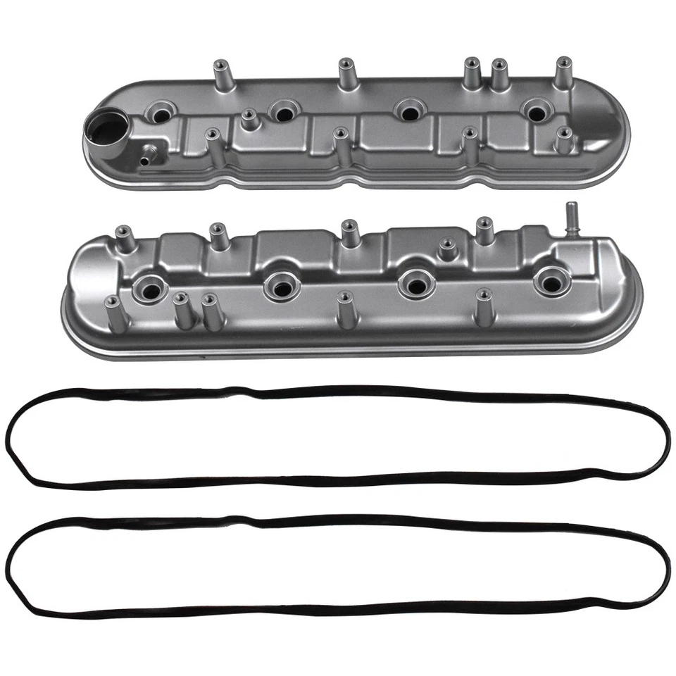 2x Valve Cover Set for 2009-2013 Chevrolet Corvette ZR1 12-15 Chevy Camaro 6.2L - Image 2 of 4