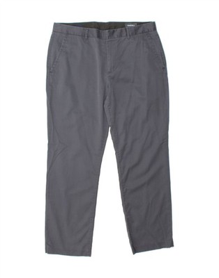 BONOBOS Herren Straight Chino Hose W36 L30 Grau Baumwolle BB09