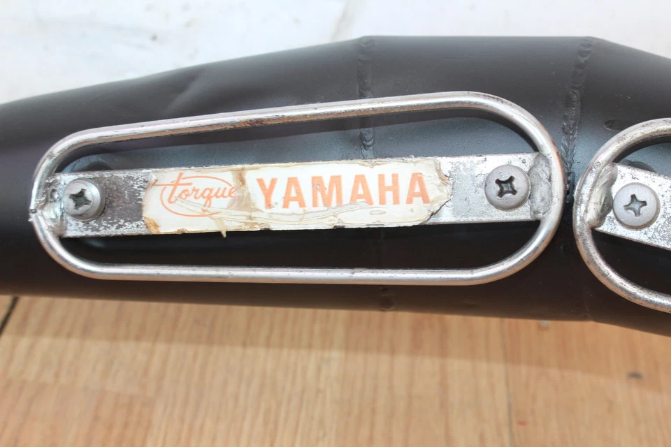 VINTAGE 1971 Yamaha AT1MX Expansion Chamber / Torque Pipe - Image 3 of 4