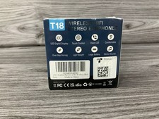 T18 NEW T18 True Wireless Earbuds In-Ear Stereo Hifi Earbuds Black Color 2