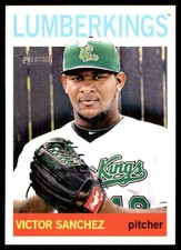 Victor Sanchez 2013 Topps Heritage Minor League #9 MLB READ FREE SHIPPING