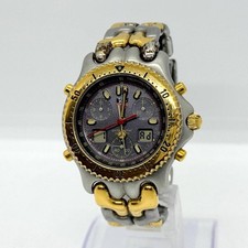 Tag Heuer Professional Senna CG1122-0 Quartz Watch Gray Dial 41mm Men's Working