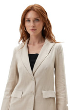 Brooks Brothers Women s Beige Linen Blend Suit Stellita Fit Size 12
