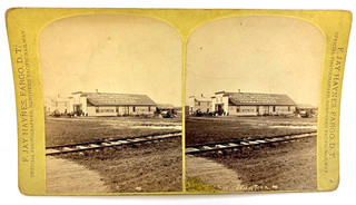 Stereoview Curtin and Winslow Northern Pacific Railroad by F. Jay Haynes