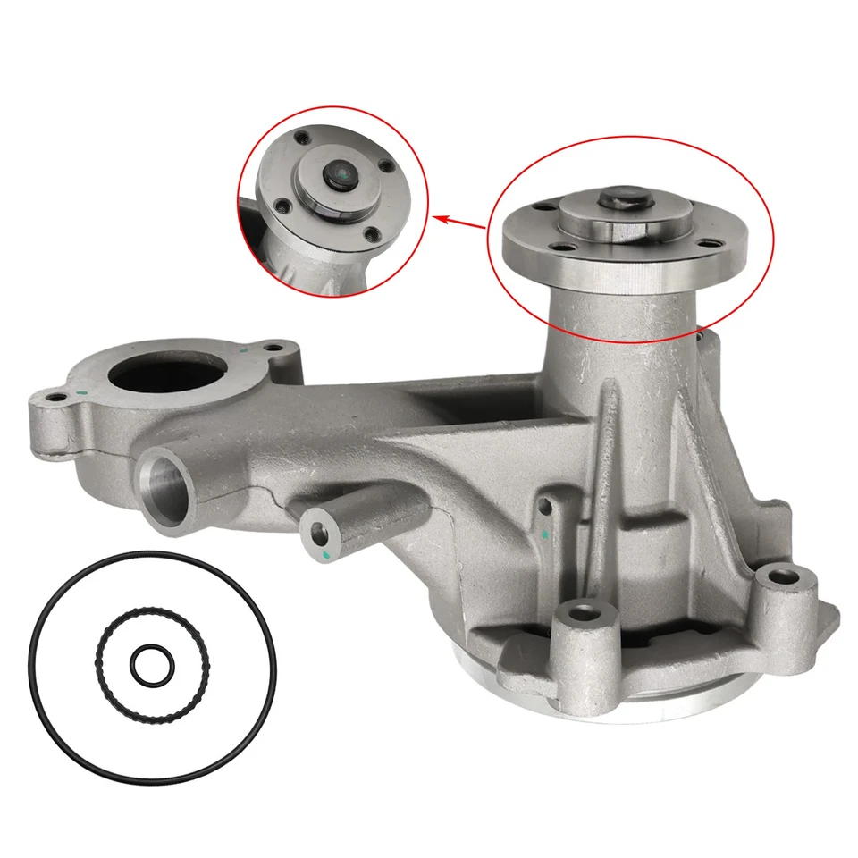 4-Bolt Pulley Flange Water Pump For 2011-2018 Ford Mustang F-150 Lobo 5.0L Foto 2 de 4