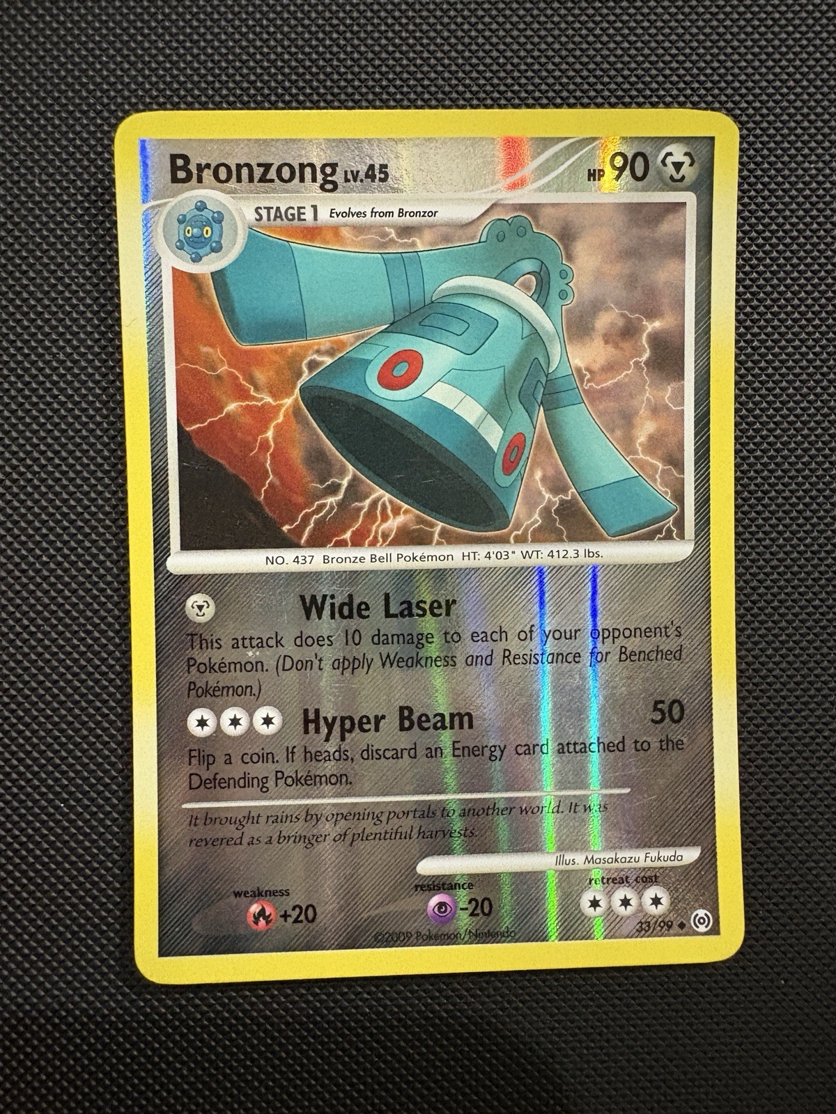 Bronzong 33/99 Arceus Reverse Holo