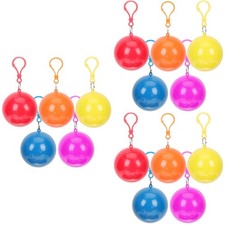  3 Pieces Portable Rain-wears Lightweight Poncho Convenient Covers