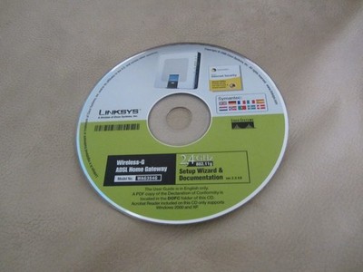 Linksys WAG354G Setup Wizard  + Documention CD