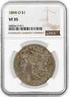 1894 O $1 Morgan Silver Dollar NGC VF35 Very Fine Circulated Key Date Coin