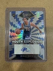 Judah Mintz RC Auto Youth Explosion 2024-25 Panini Select Rookie Autograph 76ers