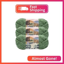 Lion Brand Yarn Hometown Yarn, Super-Bulky Yarn for Knitting, Crocheting, and Cr