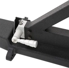 Smittybilt 76654 XRC Rear Swing Away Tire Carrier for 87-06 Wrangler & Unlimited