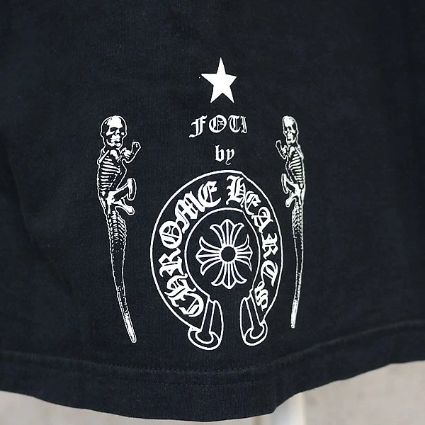 CHROME HEARTS FOTI Horseshoe Print T-shirt Short Sleeve Men's size:S thumbnail 3