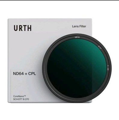 URTH ND64 + CPL 58MM Lens Filter (Plus+) - 20-Layer Nano-Coated Lens Filter
