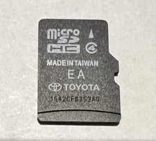 Toyota Navigation Sd Card 86271-35014 Oem