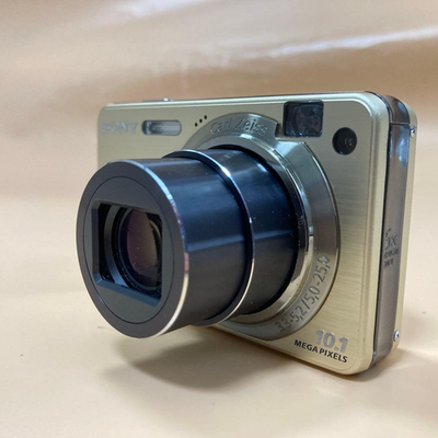 Sony Cyber-shot DSC-W170 10.1MP Digital Camera - Gold (with MS Pro
