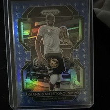 2021-22 Panini Prizm Giannis Antetokounmpo Milwaukee Bucks Prizm #1