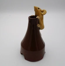 Haytown Pottery " MOUSE CLIMBING UP " Pie Bird Vent Funnel