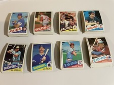 1985 Topps Baseball.  Starter Set Lot of (165).