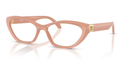 Versace 0VE3356 5468 Beige camel Cat-Eye 53MM Women display picture 2