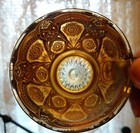  Imperial Glass  1909c. "Fashion " Punch Cup in Smoke with Marigold Overlay — photo 10