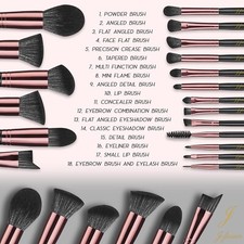 Makeup Brushes Set Foundation Powder Brush Premium Synthetic Pcs Concealers Kitt
