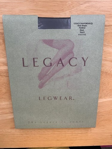 QVC Legacy Legwear - Shapewear - Body Shaper - Black - Size B 