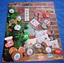 BUY4=FREESHIP cross stitch  T'was the night Before Christmas Yarn Tree 22 design