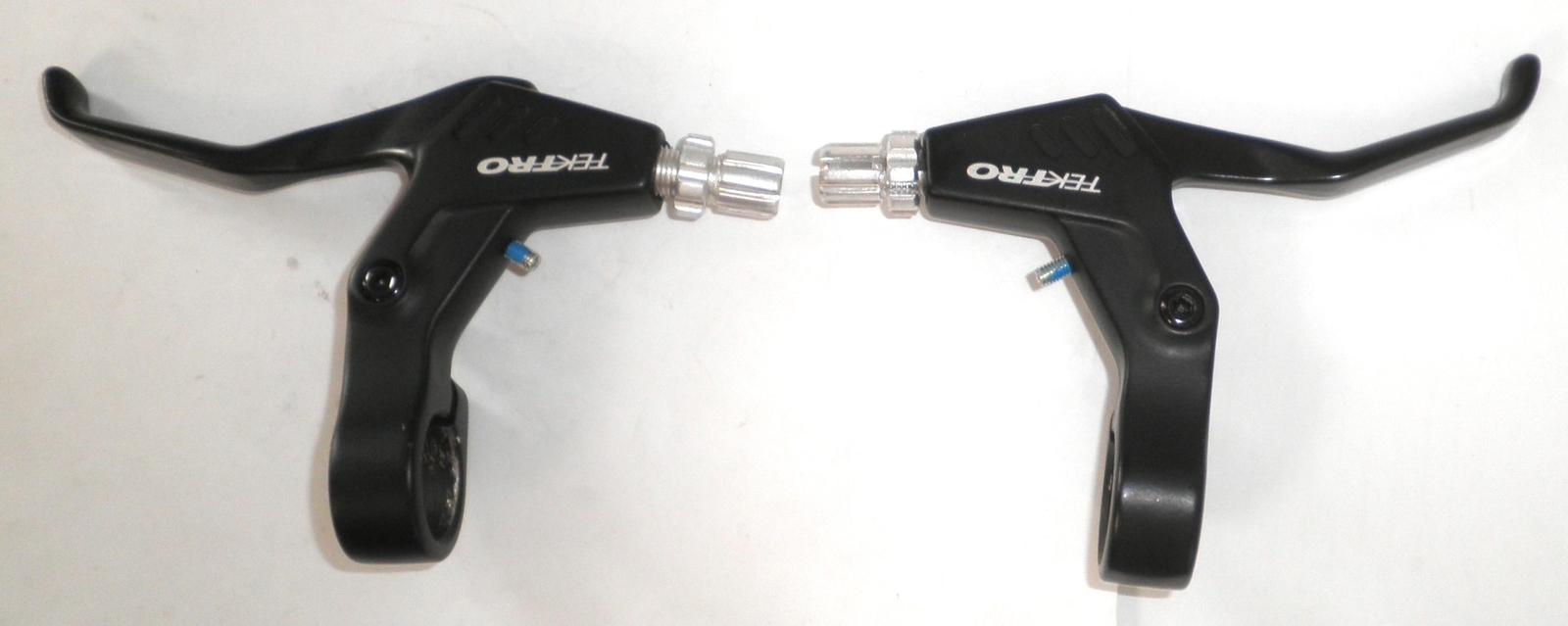 PAIR OF TEKTRO BICYCLE ALUMINUM BLACK BRAKE LEVERS BIKE PART