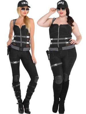 swat fancy dress ladies