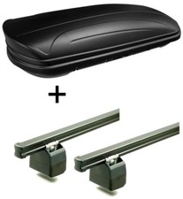 Dachbox VDPFL580 580Ltr+AURILIS PRO Dachträger für für Mercedes Vito ab 15