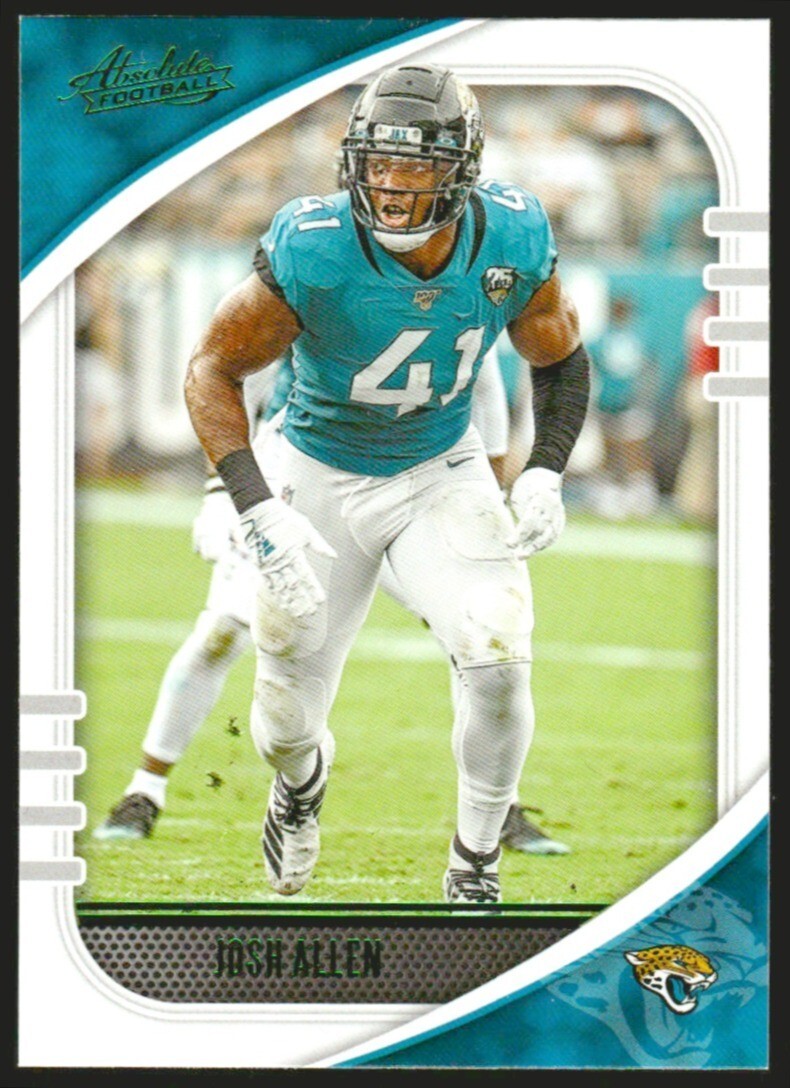 2020 Panini Absolute - #27 Josh Hines-Allen Green Parallel