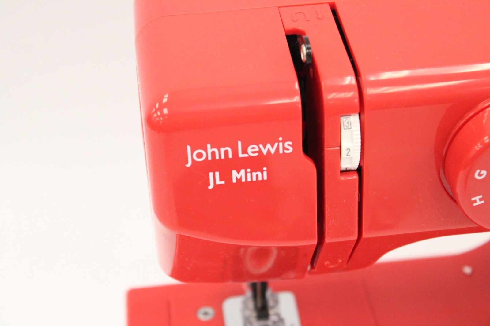 JOHN LEWIS JL Mini Portable Electric Mini Sewing Machine Red C78 eBay