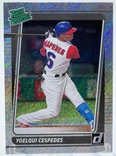 Yoelqui Cespedes 2021 Donruss Rapture Holo Prospect Rookie #RP2 WHITE SOX HOT